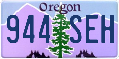OR license plate 944SEH