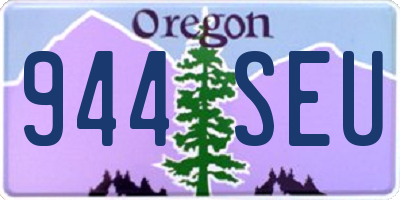 OR license plate 944SEU