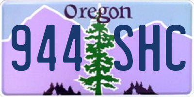 OR license plate 944SHC
