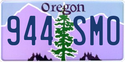 OR license plate 944SMO