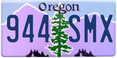 OR license plate 944SMX