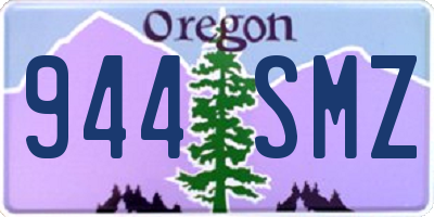 OR license plate 944SMZ