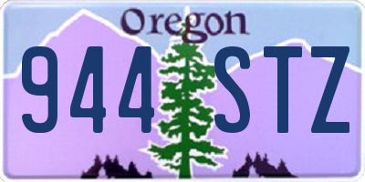 OR license plate 944STZ