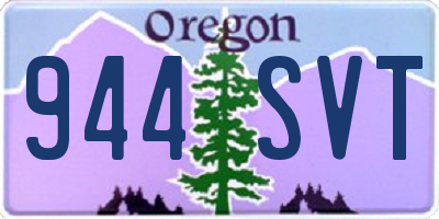 OR license plate 944SVT