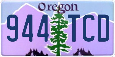 OR license plate 944TCD