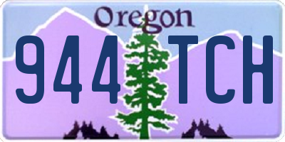 OR license plate 944TCH
