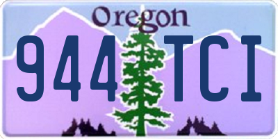 OR license plate 944TCI