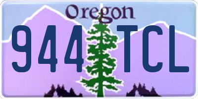 OR license plate 944TCL