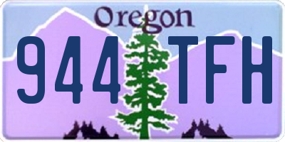 OR license plate 944TFH