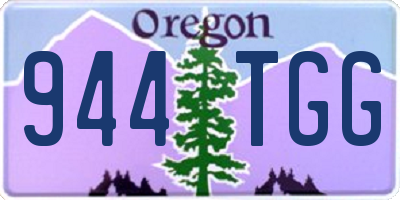 OR license plate 944TGG