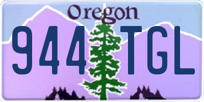 OR license plate 944TGL