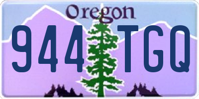 OR license plate 944TGQ