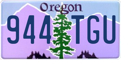 OR license plate 944TGU