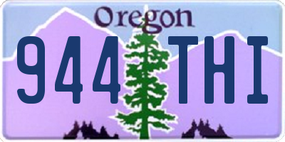 OR license plate 944THI