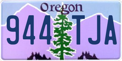 OR license plate 944TJA