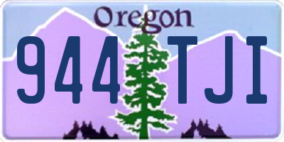 OR license plate 944TJI