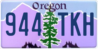 OR license plate 944TKH