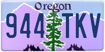 OR license plate 944TKV