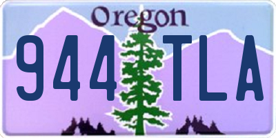 OR license plate 944TLA