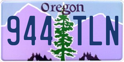 OR license plate 944TLN