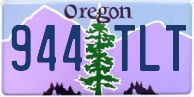OR license plate 944TLT