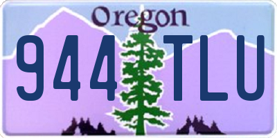 OR license plate 944TLU