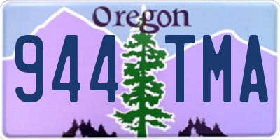 OR license plate 944TMA