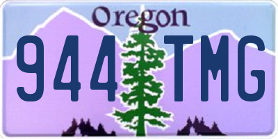 OR license plate 944TMG