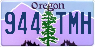 OR license plate 944TMH