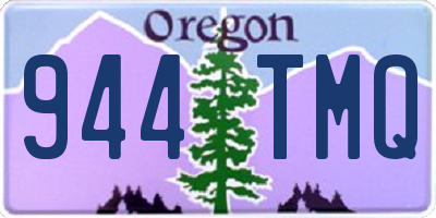 OR license plate 944TMQ