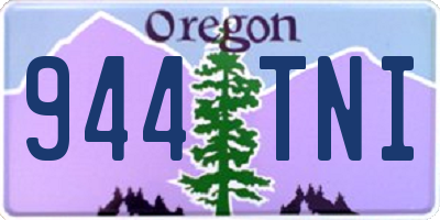 OR license plate 944TNI