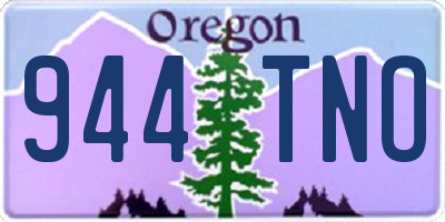 OR license plate 944TNO