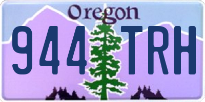 OR license plate 944TRH