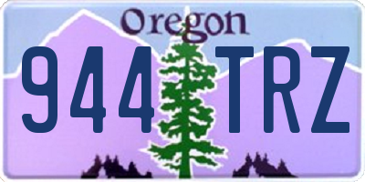 OR license plate 944TRZ