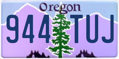 OR license plate 944TUJ