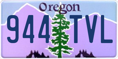 OR license plate 944TVL