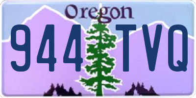 OR license plate 944TVQ