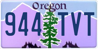 OR license plate 944TVT