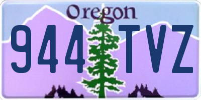 OR license plate 944TVZ