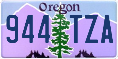 OR license plate 944TZA