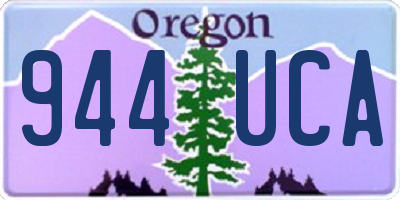 OR license plate 944UCA
