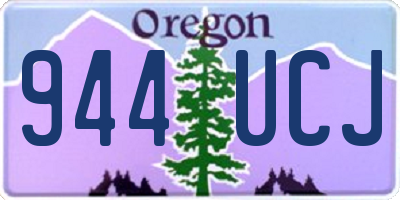 OR license plate 944UCJ