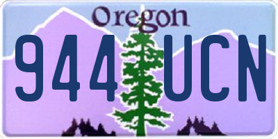 OR license plate 944UCN