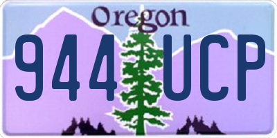 OR license plate 944UCP