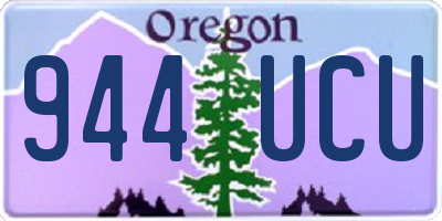 OR license plate 944UCU