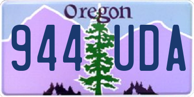 OR license plate 944UDA