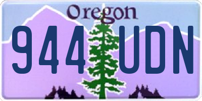 OR license plate 944UDN