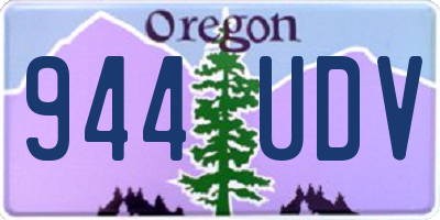 OR license plate 944UDV