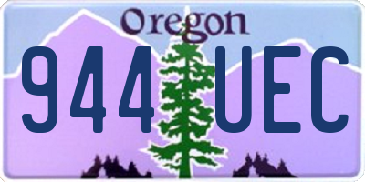 OR license plate 944UEC
