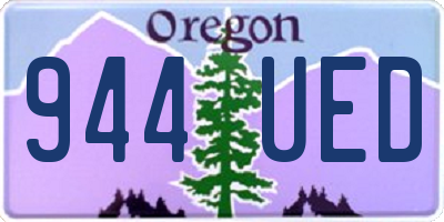 OR license plate 944UED